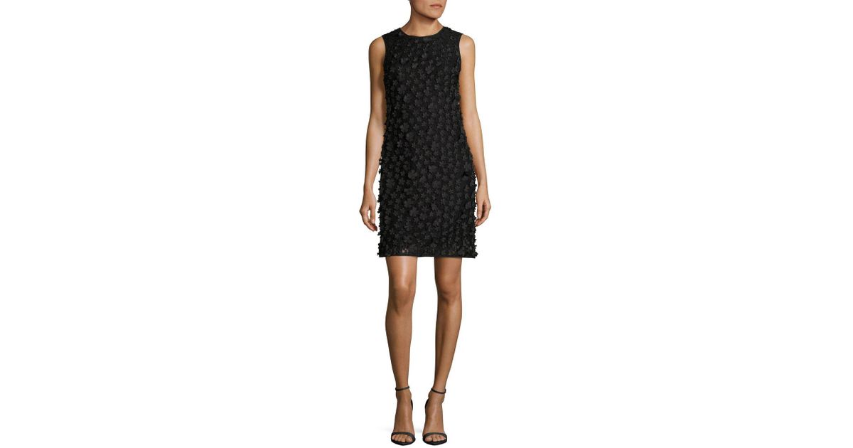 karl lagerfeld black lace dress