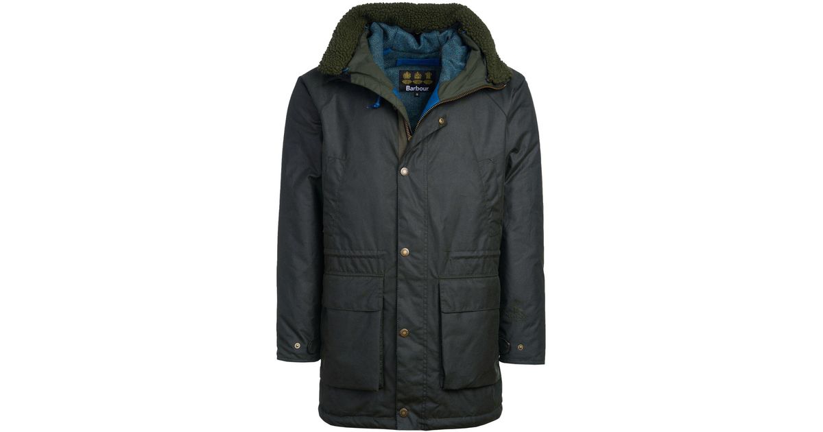 Barbour North Sea Waxed Cotton Parka 