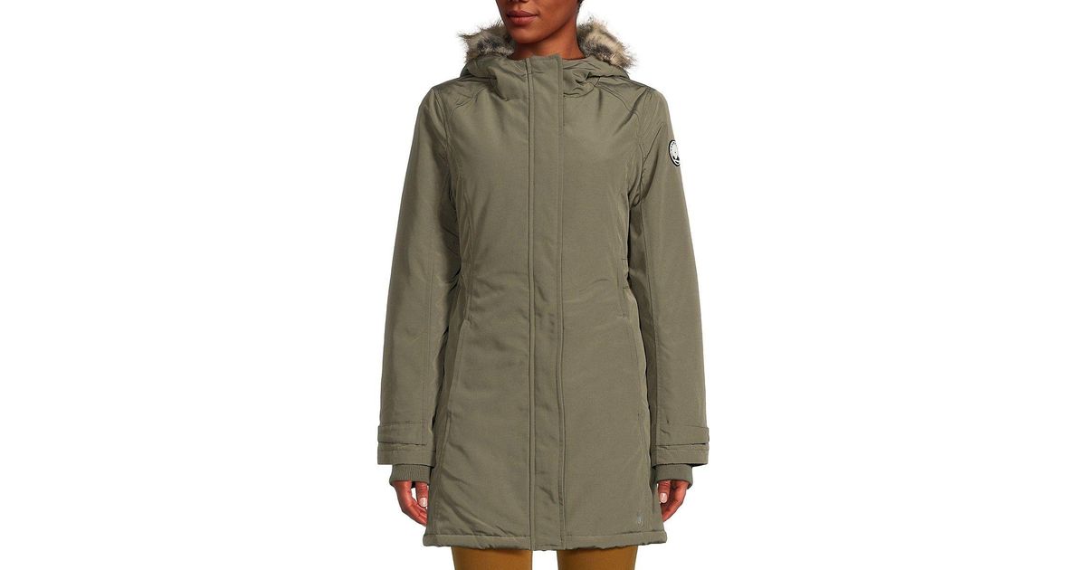 Spyder Explorer Parka Coat in Green Lyst