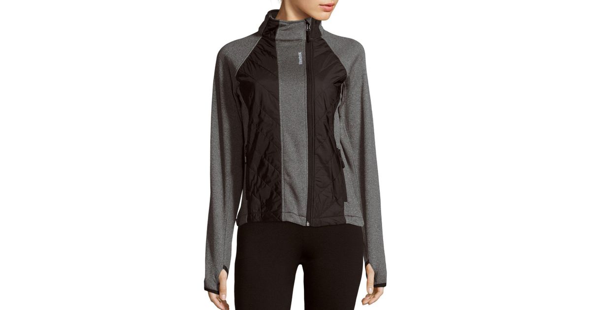 reebok women's alpine quilted jacket