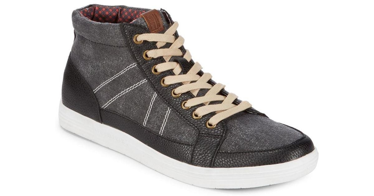 ben sherman high top sneakers