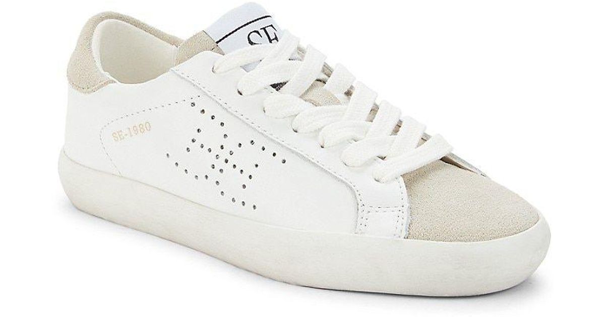 sam edelman white leather sneakers