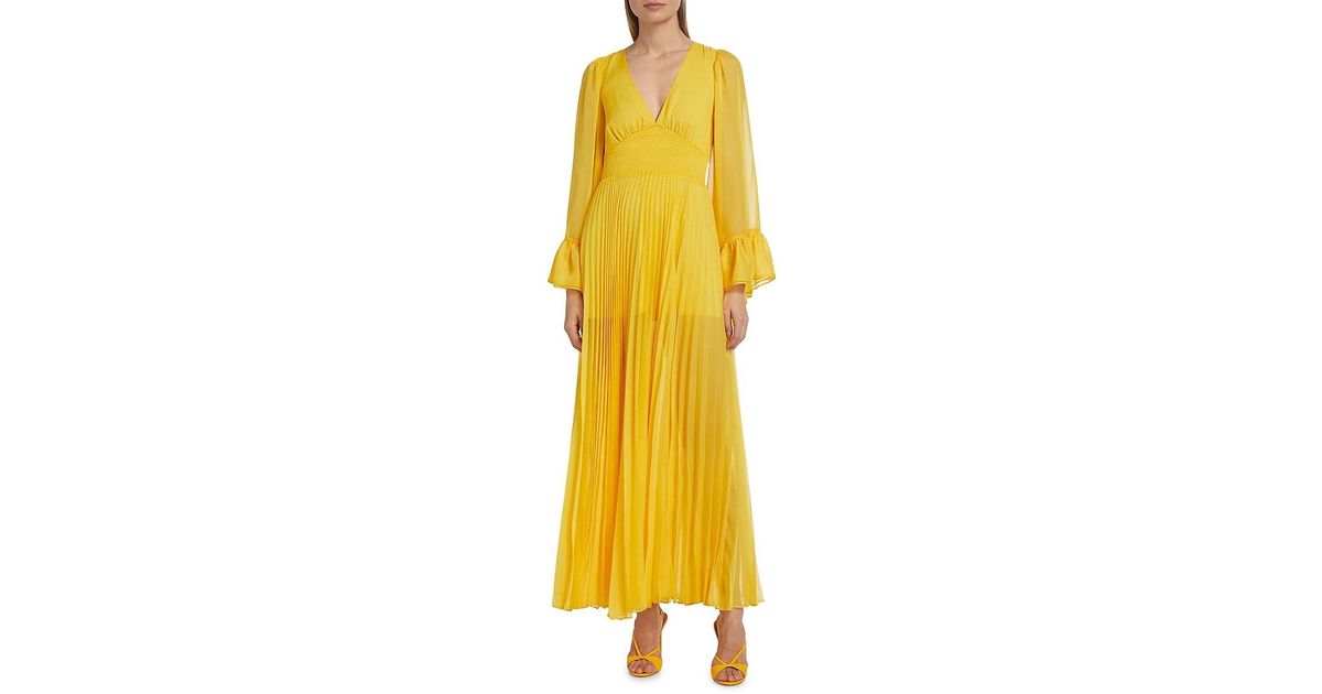 ALICE OLIVIA 新作SALE イエローがまぶしい お洒落 ロングドレス CC405A08511S700_01.jpg?sw=550&