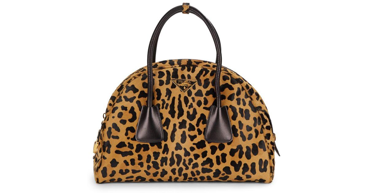 prada cavallino leopard bag