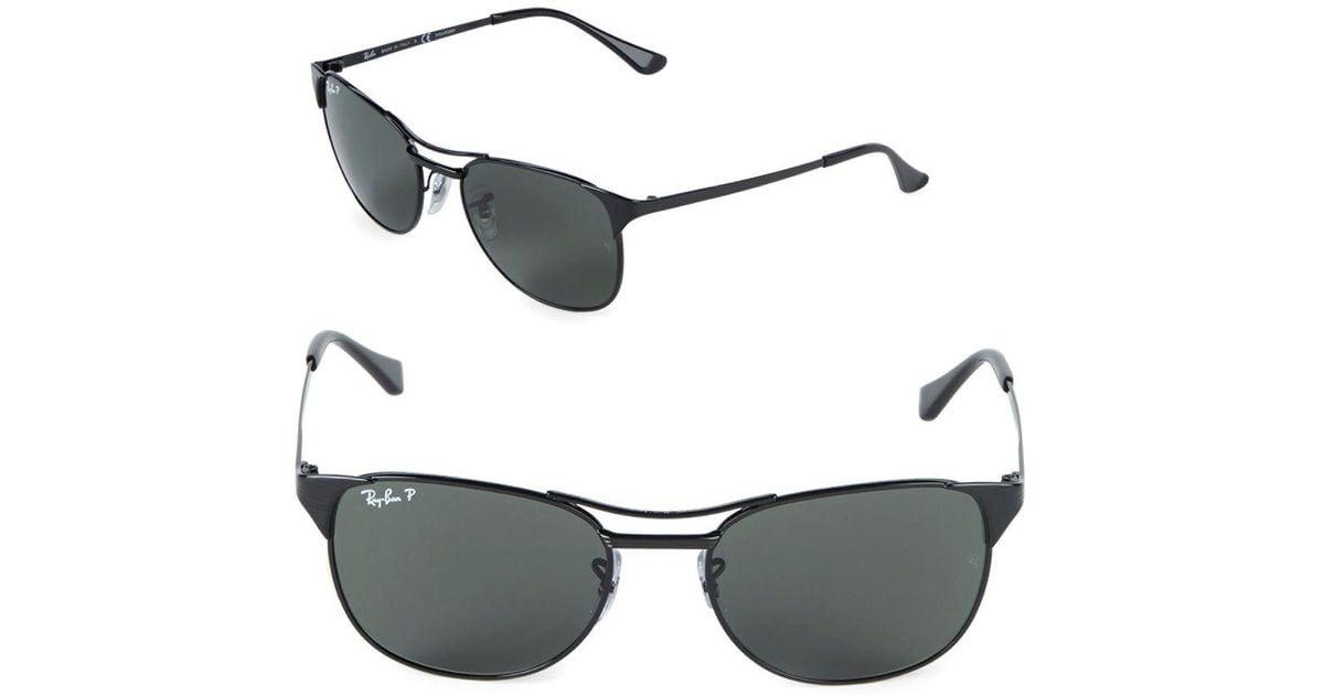 ray ban aviator 55mm polarized black ray ban aviator 55mm polarized black