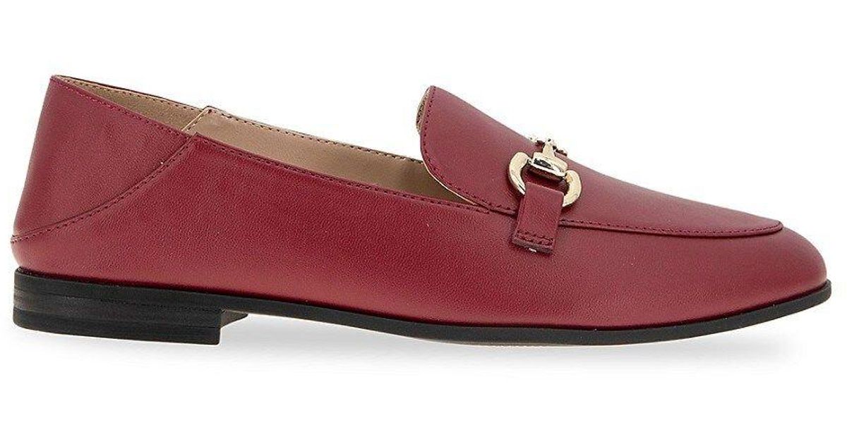 BCBGeneration Zeldi Bit Loafers in Red | Lyst