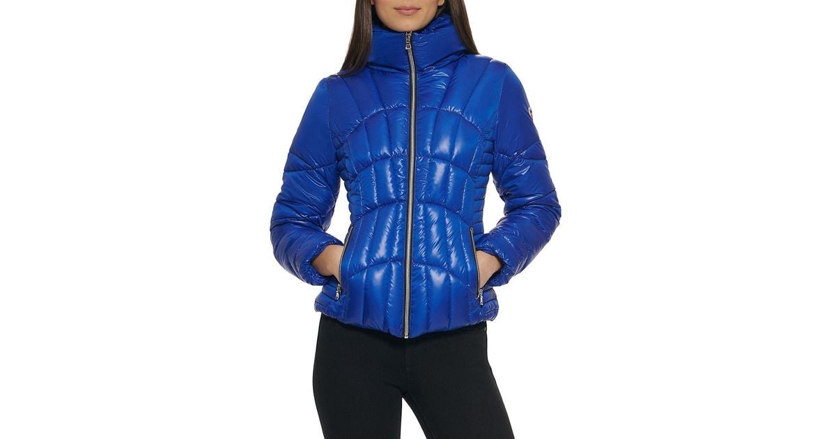 guess quilted puffer jacket