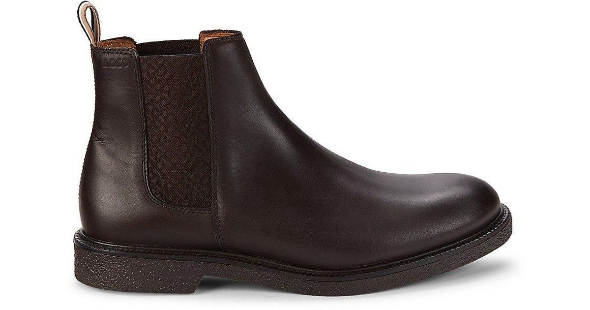Normanton leather chelsea boot top