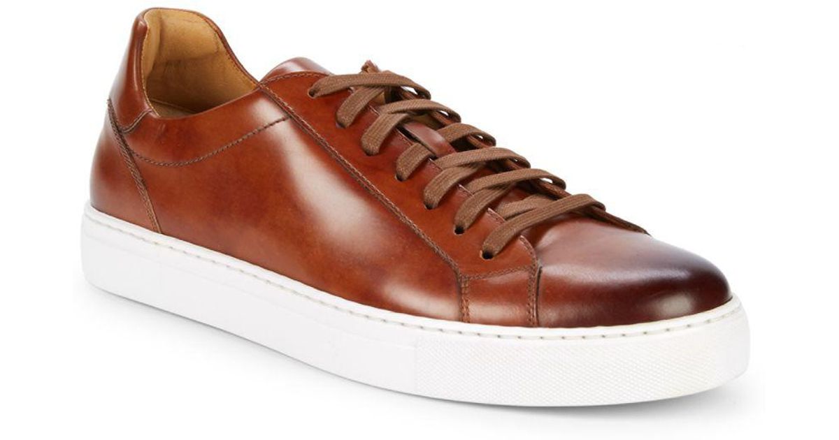 magnanni brown sneakers