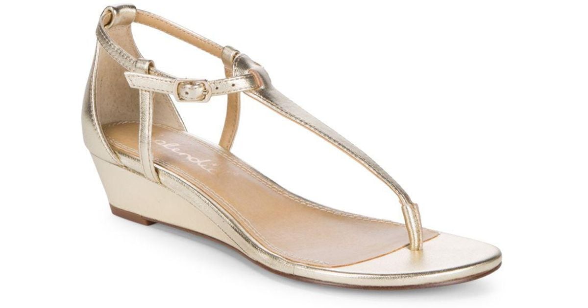 paul byron wedge sandals