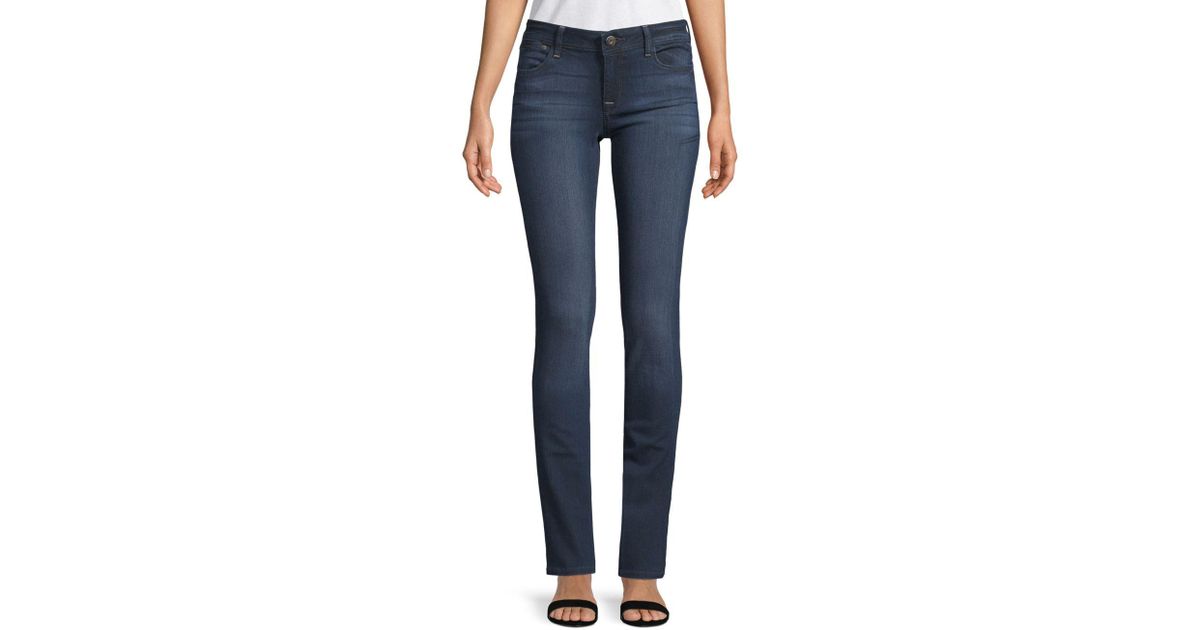 DL1961 Denim Grace High-rise Straight 