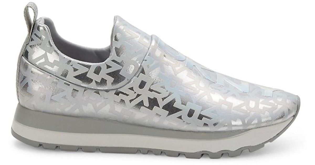 dkny jayla slip on trainers