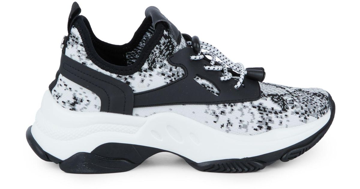 steve madden chunky trainers black