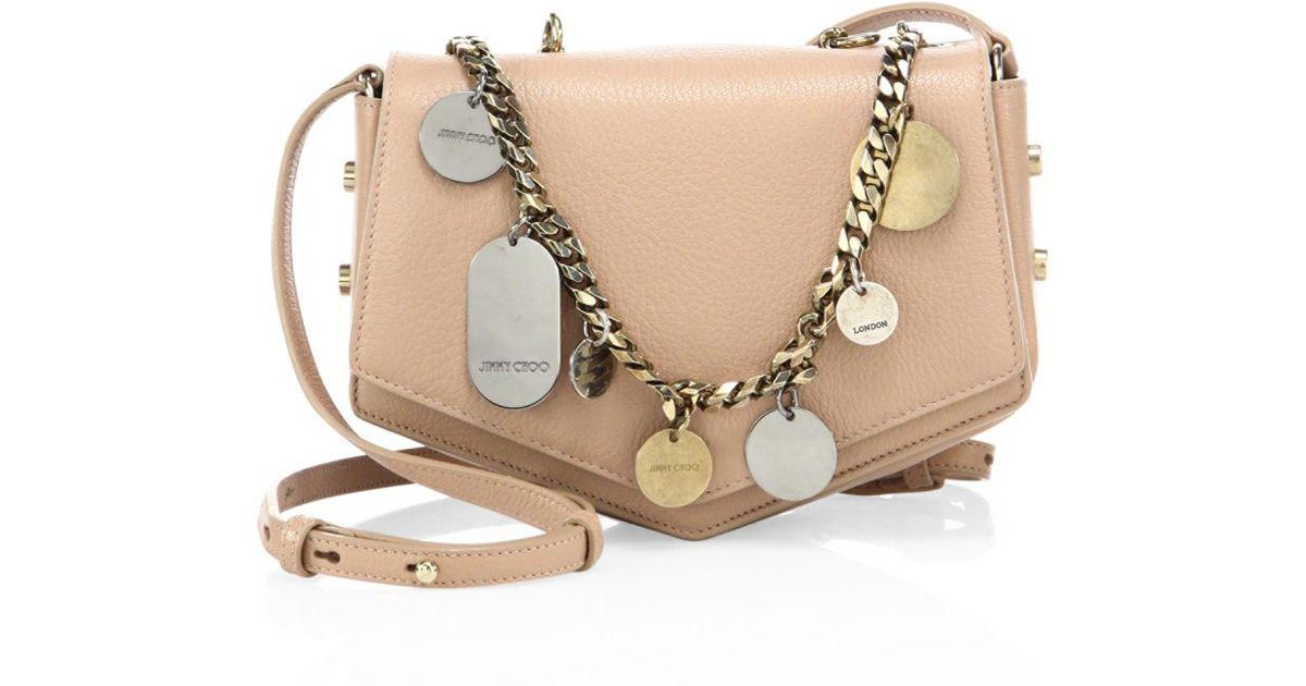 jimmy choo arrow crossbody bag