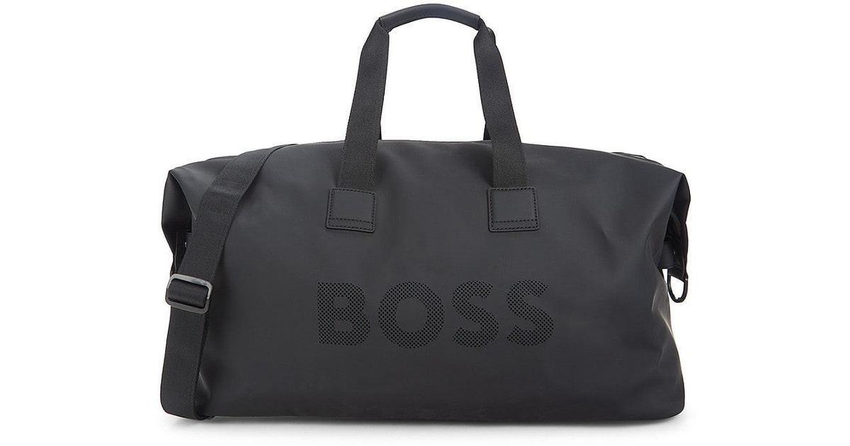 BOSS by HUGO BOSS Logo Duffel Bag in Black for Men Lyst Canada