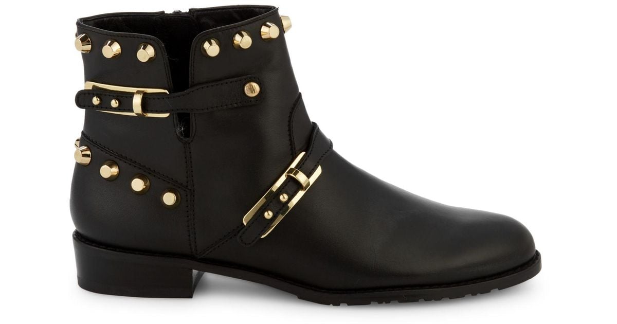stuart weitzman go west studded bootie