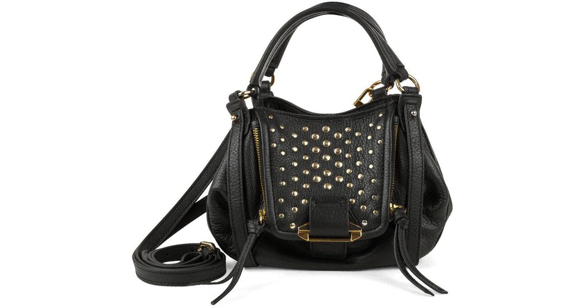 kooba mini jonnie leather crossbody bag