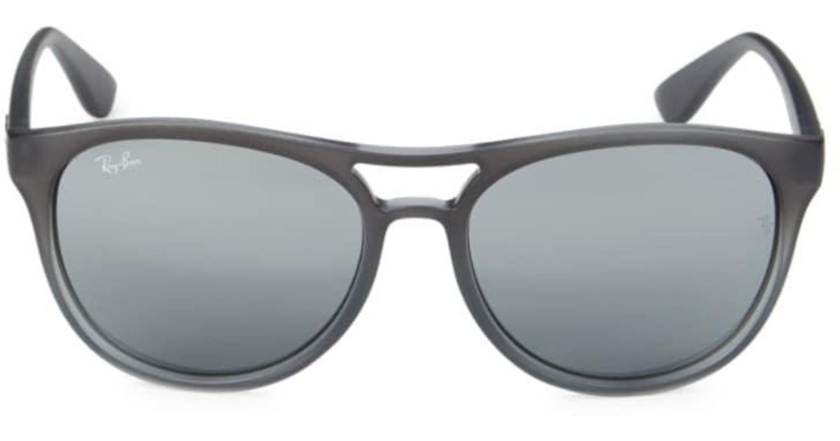 Ray-Ban Women's Rb4170 58mm Square Aviator Sunglasses - Black - Lyst