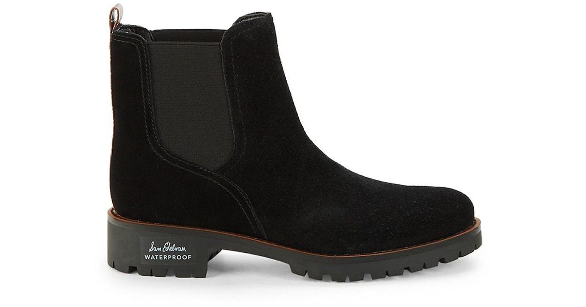 sam edelman jaclyn waterproof chelsea bootie