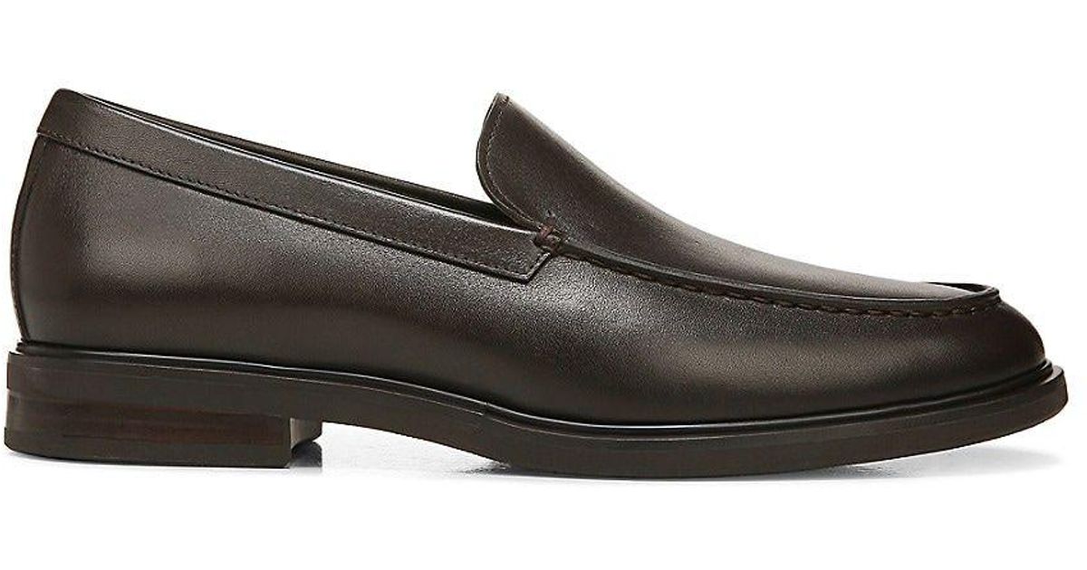 Vince Grant Loafers in Black for Men Lyst