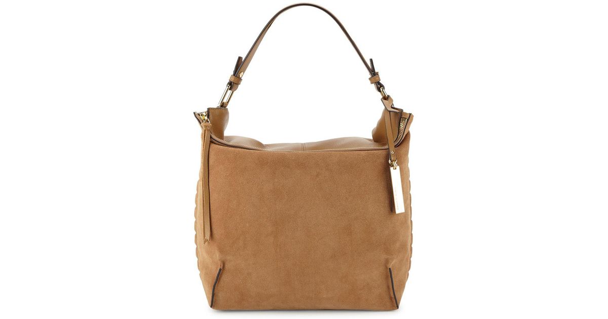 vince camuto suede handbags