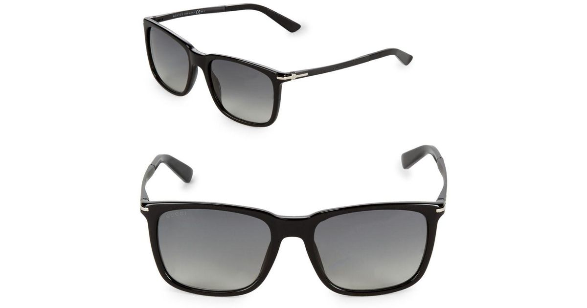 gucci wayfarer style sunglasses