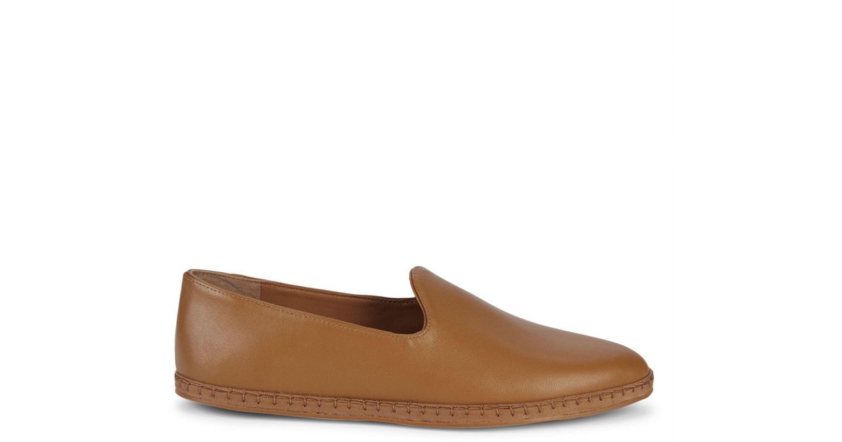 vince magda leather loafers