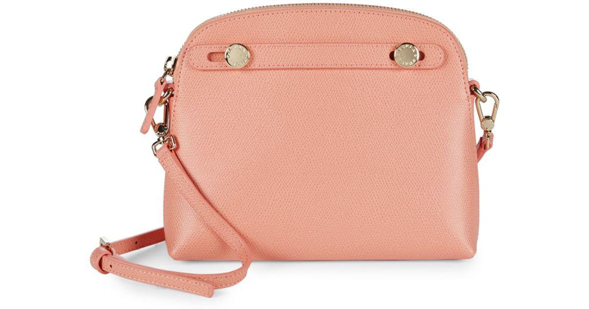 peach cross body bag