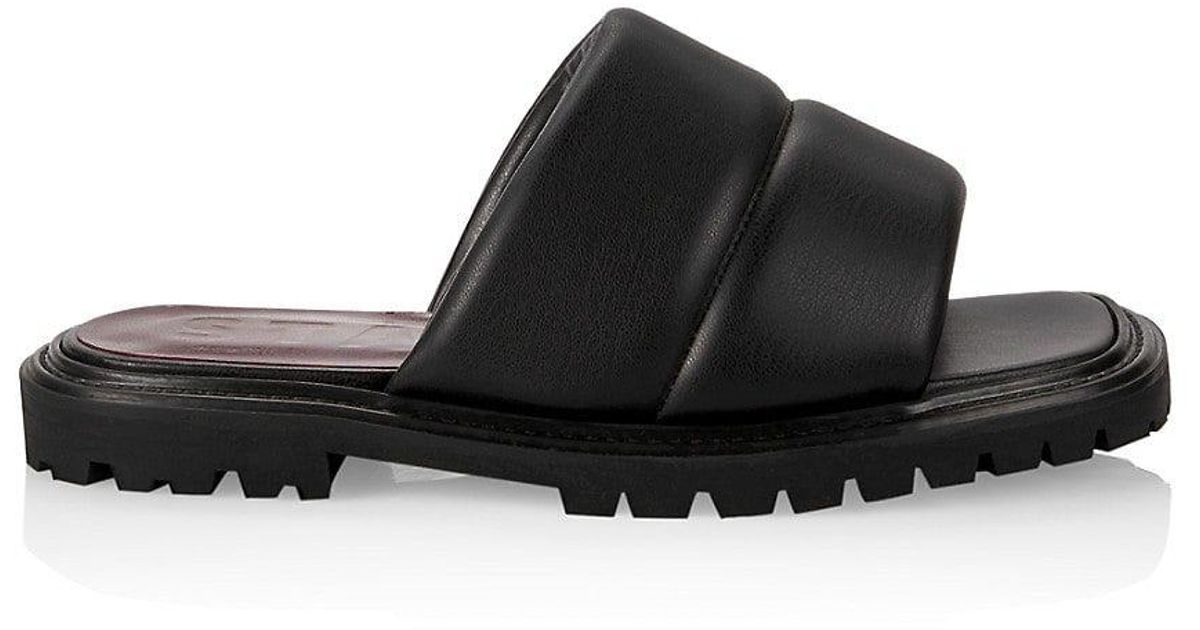 Staud Billie Wedge Brown Croc Embossed | Womens Wedges Â« Printilix