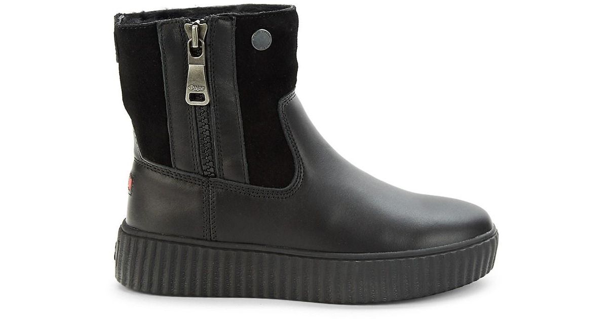 caline platform booties