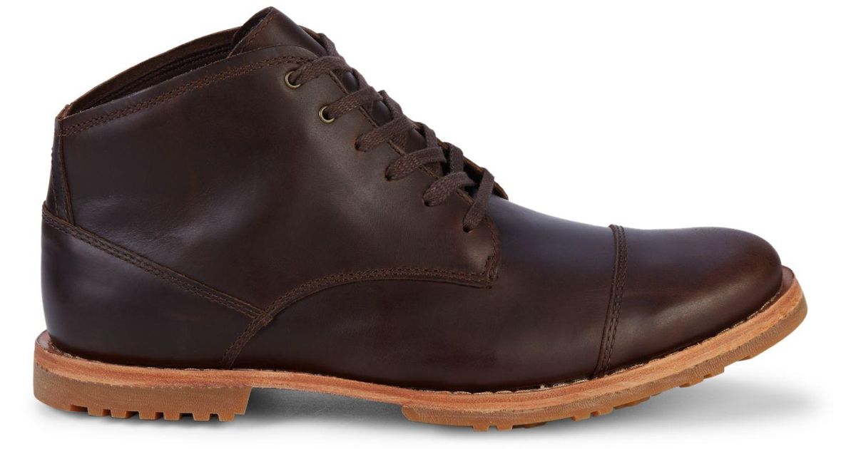 timberland leather chukka boots