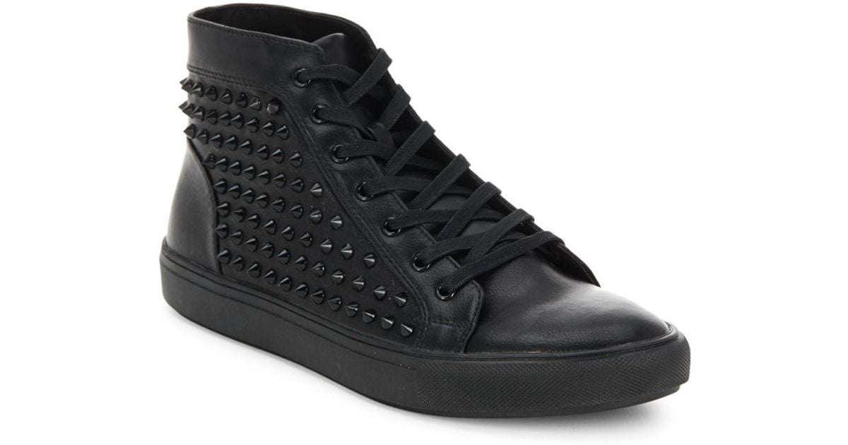 black high top steve madden