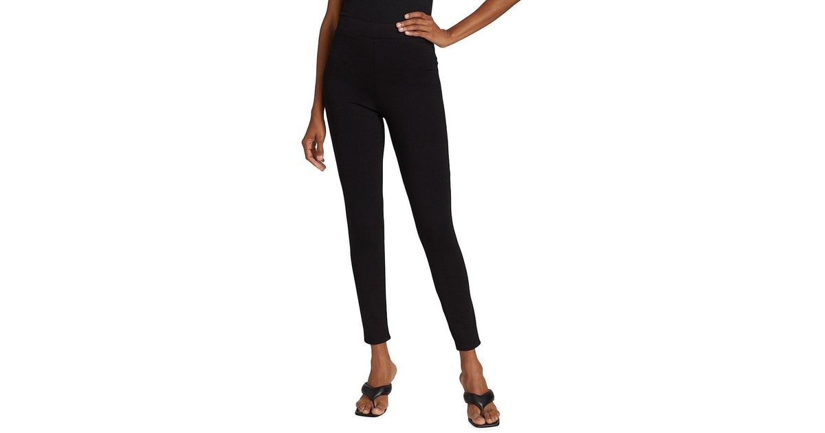L'Agence Talise Pull-on Skinny Pants in Black | Lyst