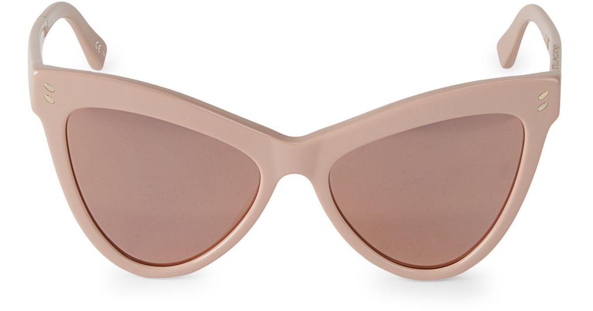 Stella McCartney 55mm Cat Eye Sunglasses in Pink Lyst