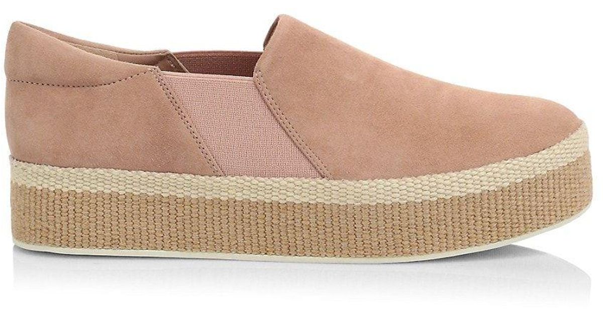 vince wilden flatform espadrille shoe