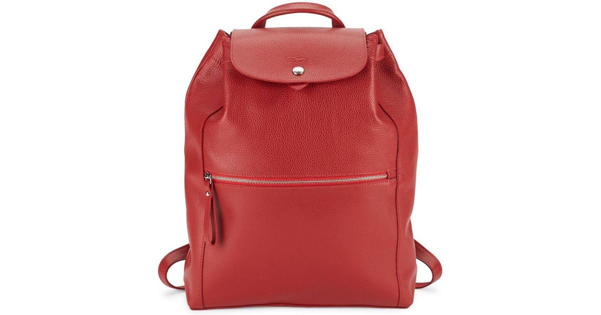 longchamp veau foulonne backpack