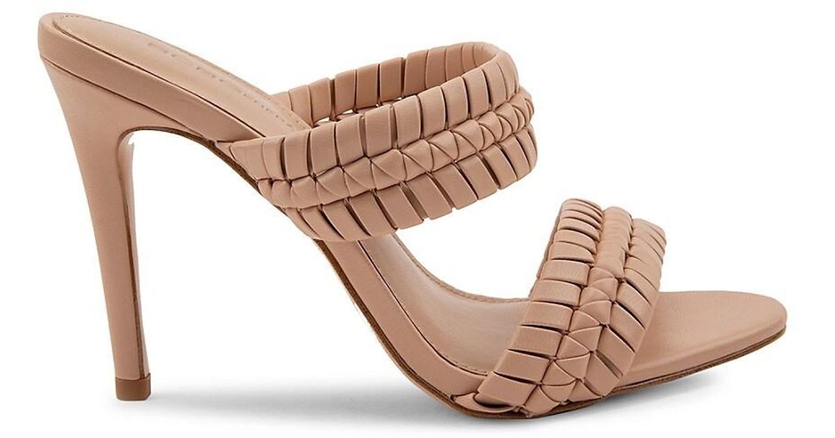 BCBGeneration Jendi Faux Leather Sandals | Lyst
