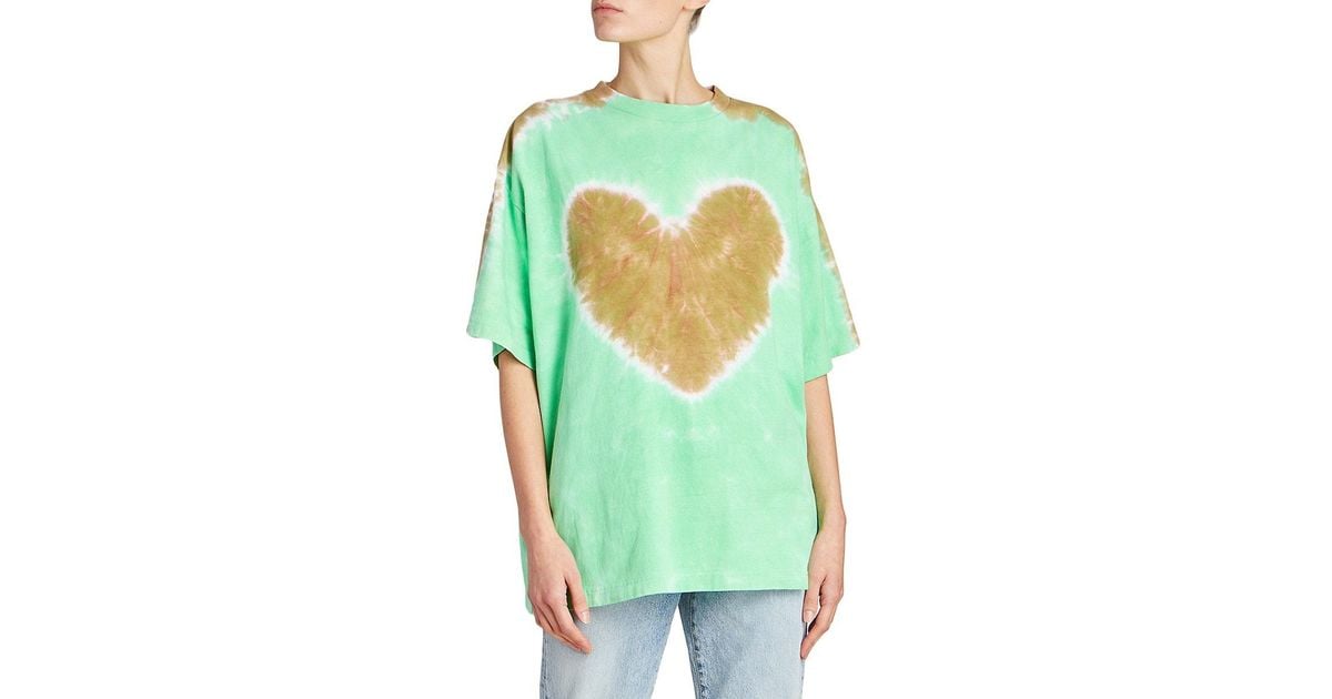 格安saleスタート ボ ACNE in T-Shirt Cotton-Jersey Tie-Dye