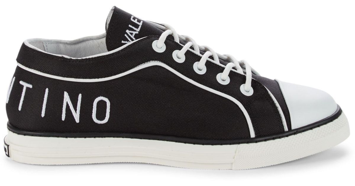 valentino john logo sneakers