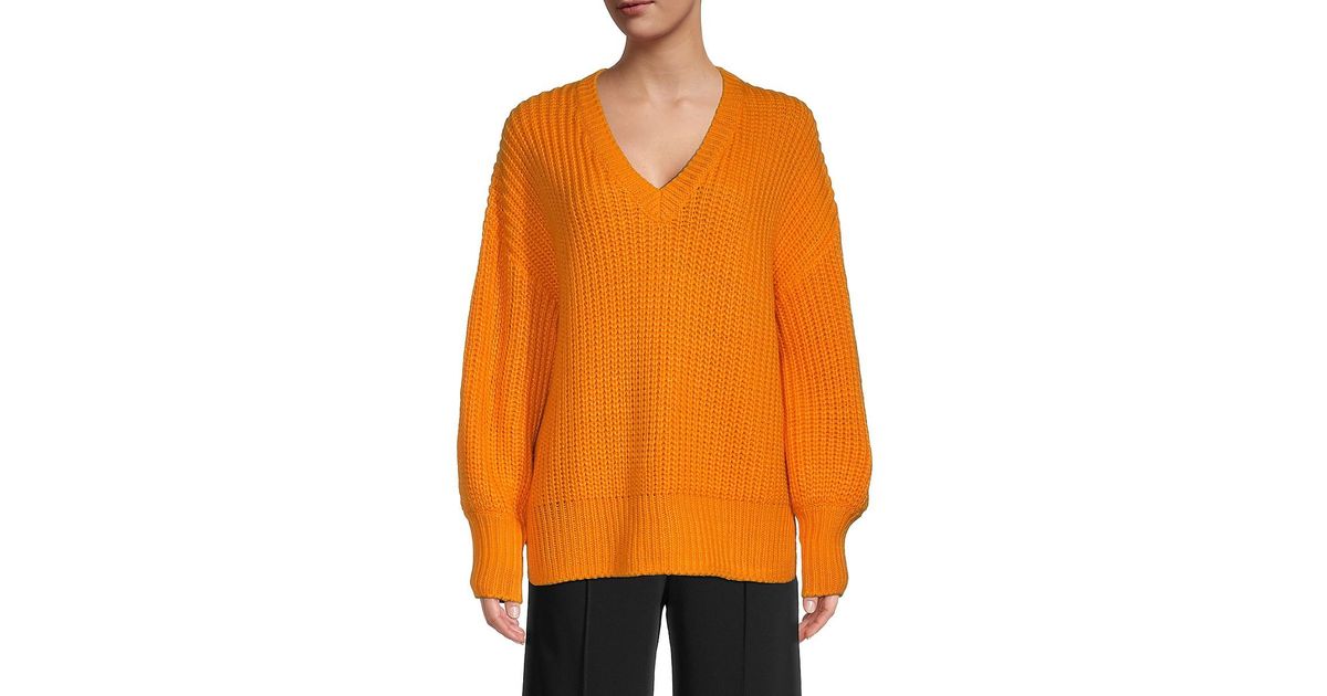 Cinq Ã Sept Synthetic Antonella Dropped Shoulder Sweater - Lyst