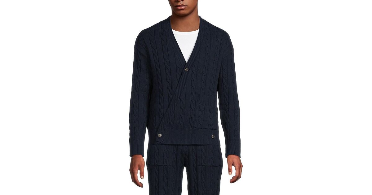 Men's Cardigans Nautica Men's NavTech V-Neck Sweater Nautica Mens