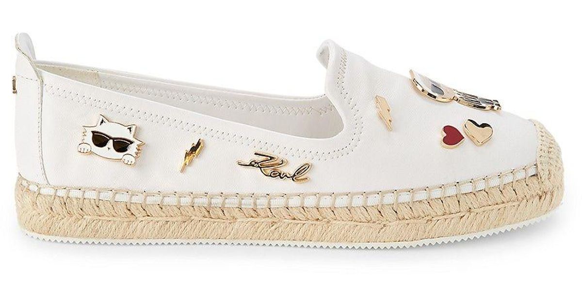 lagerfeld espadrilles