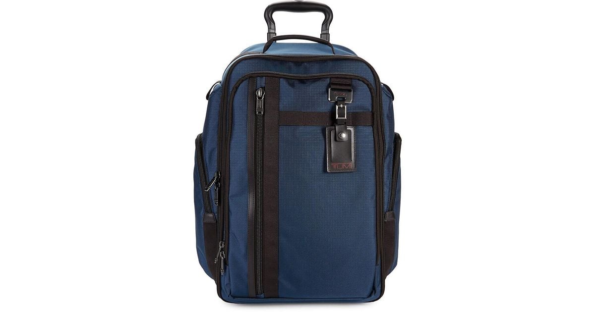 Tumi Ashworth Wheeled Backpack in Blue Lyst