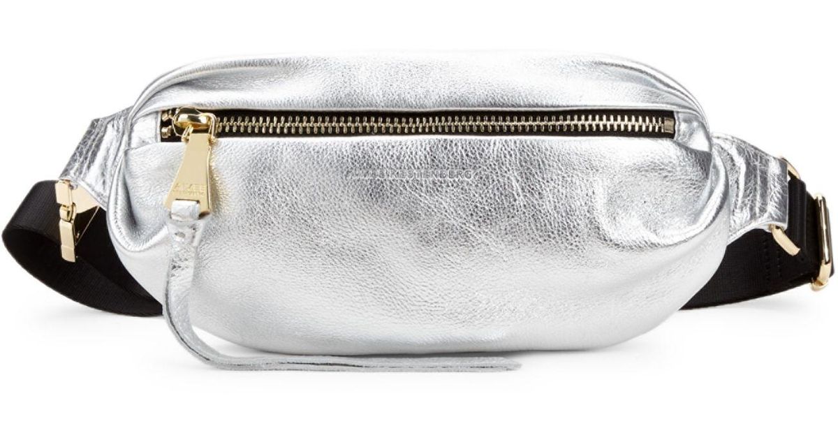 Aimee Kestenberg Milan Leather Bum Belt Bag in Metallic Lyst