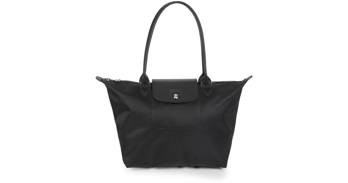 longchamp bag all black