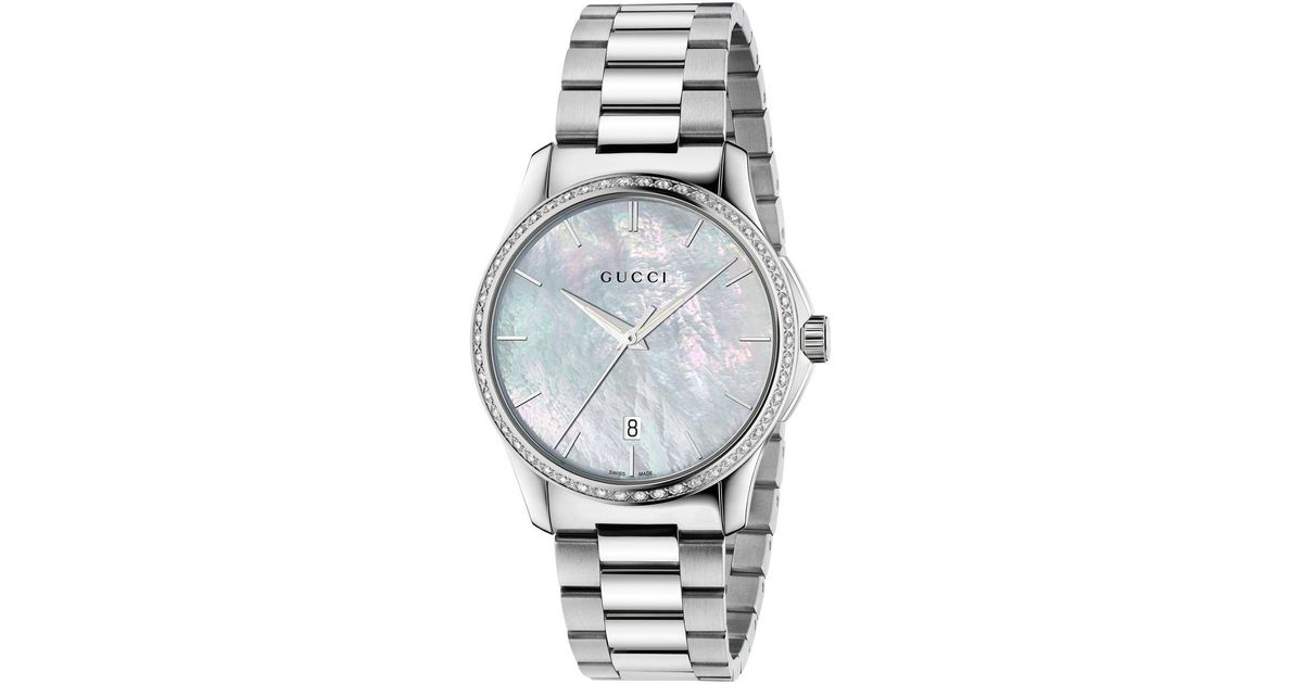 gucci g timeless watch silver