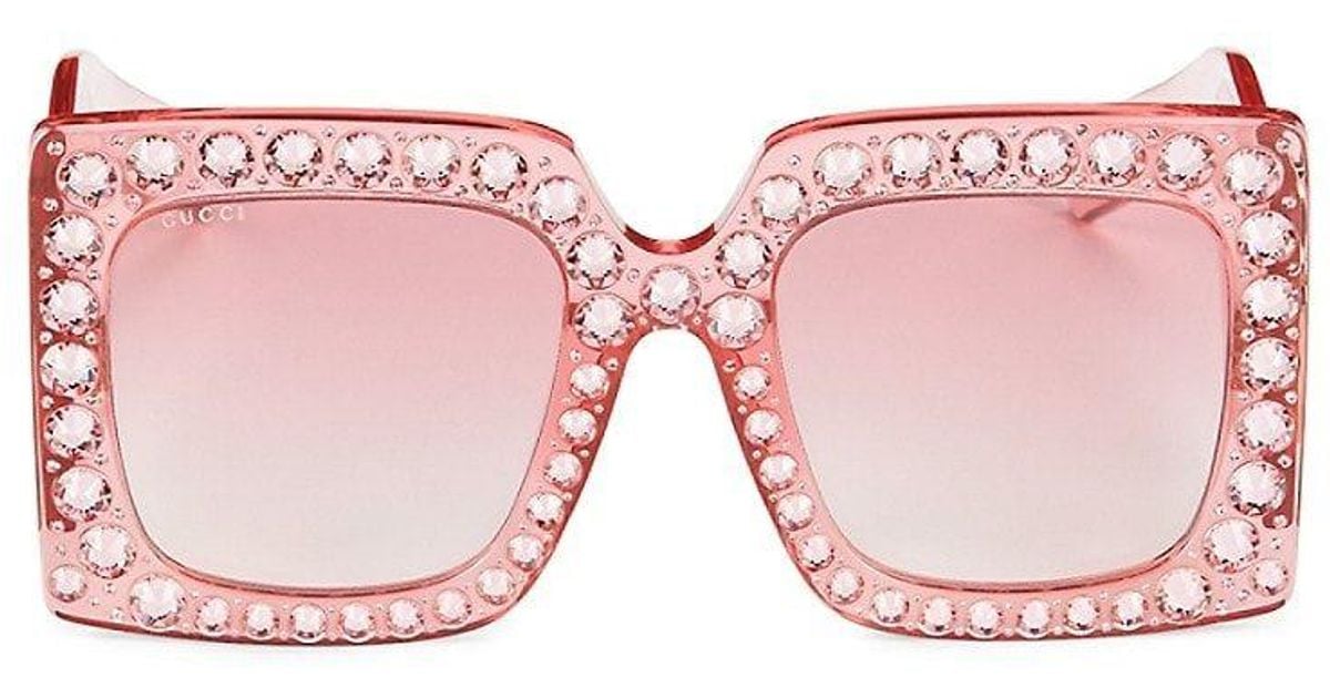 1pair Women Rhinestone Decor Square Frame Fashion Glasses For Music  Festival Decoration | SHEIN