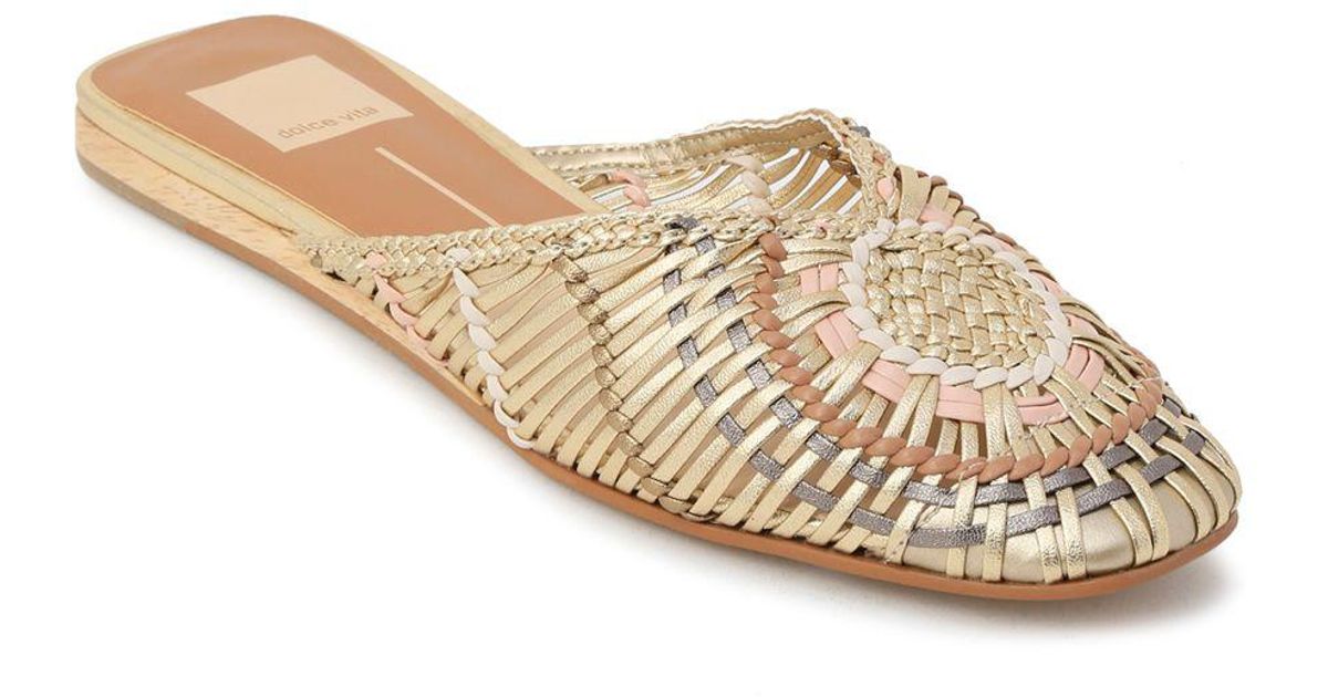 dolce vita baez woven mule