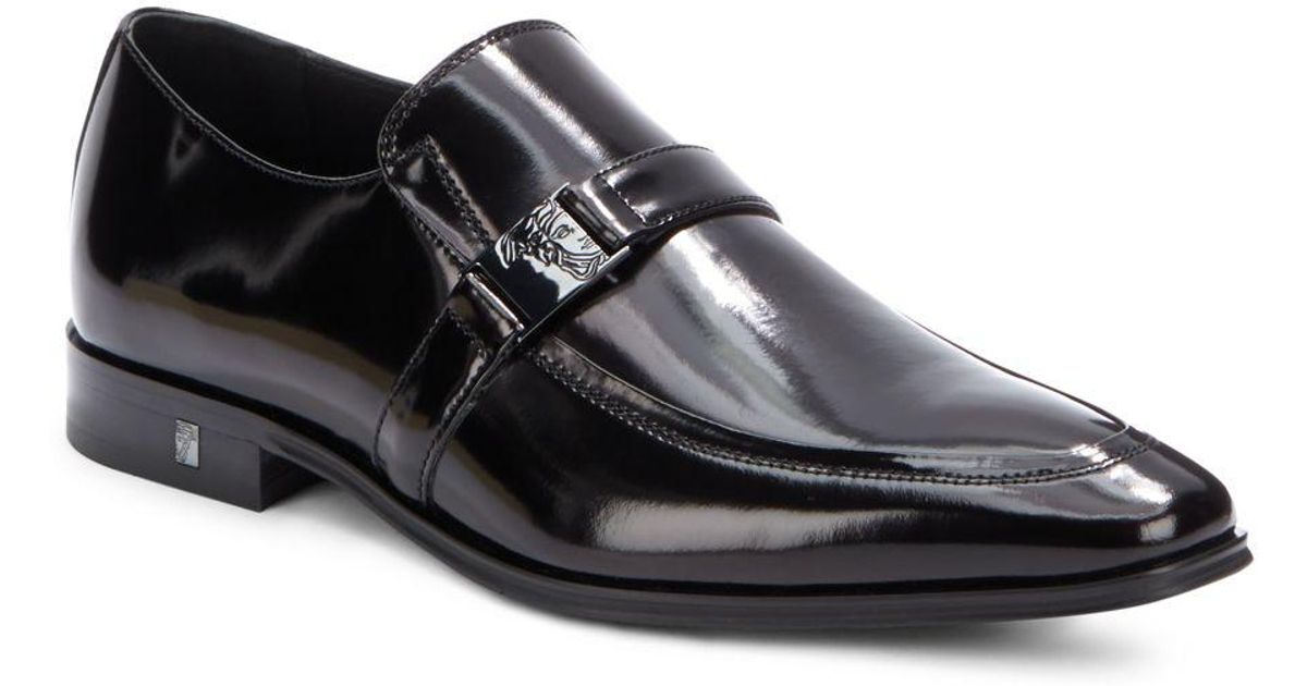 Versace buckle deals shoes