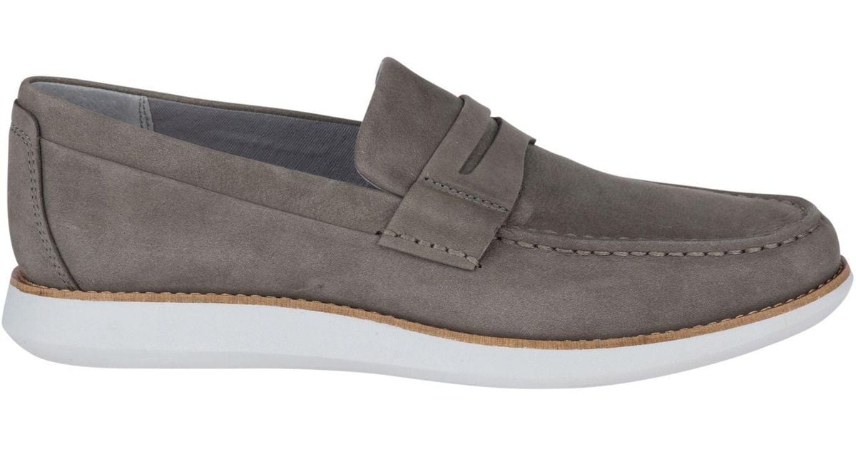 sperry kennedy leather penny loafers